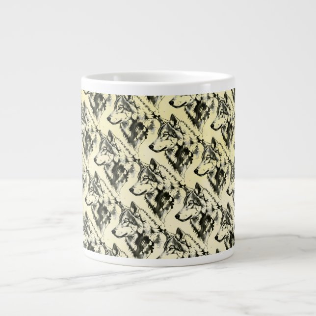 Grande Tasse Loup (Devant)