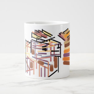Grande Tasse Loup adorable Automne