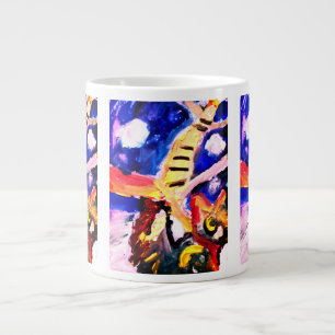 Grande Tasse Loup en hiver
