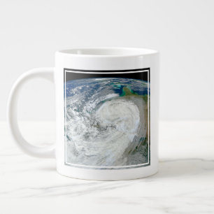 Grande Tasse L'Ouragan Sandy Le Long De La Côte Est Des États-U