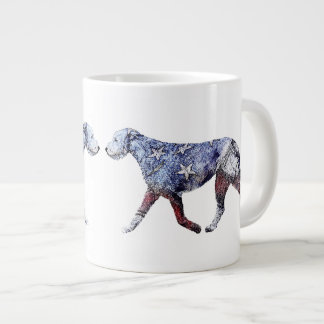 Grande Tasse Louveteau irlandais patriotique