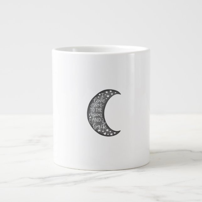 Grande Tasse Love You To The Moon And Back Timeless Classic Des (Devant)