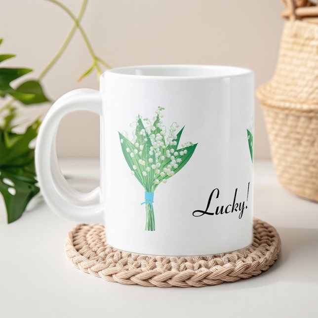 Grande Tasse Lucky Lily of the Valley  (Créateur téléchargé)