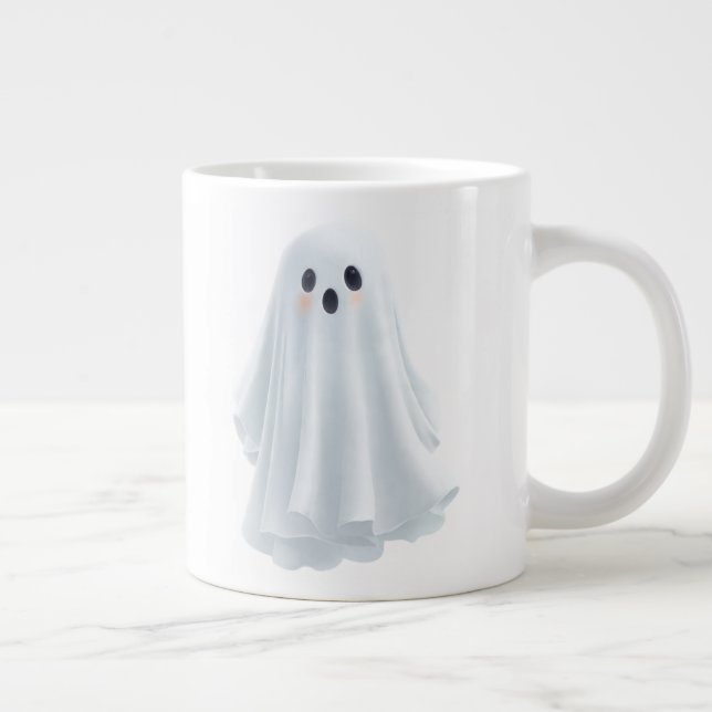 Grande Tasse "Lueur de fantôme effronté" (Droite)