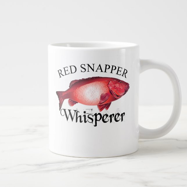Grande Tasse Lumière de Whisperer de Red Snapper (Droite)