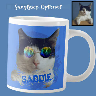 Grande Tasse Lunettes de soleil pour chien et chat drôles et un