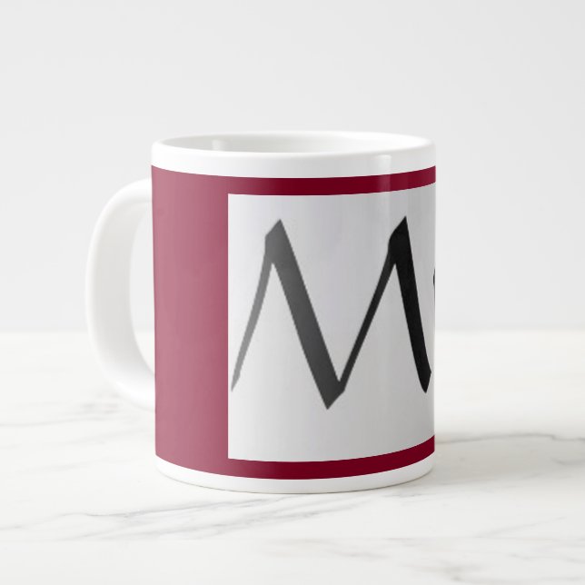 Grande Tasse M. Jumbo Mug, Bourgogne III (Devant gauche)