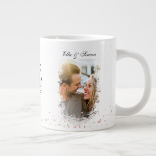 Grande Tasse M. & Mme Elegant Fiançailles
