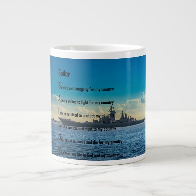 Grande Tasse Ma collection militaire (Devant)