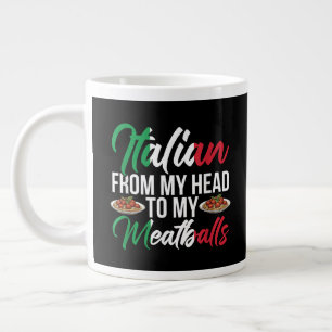 Grande Tasse Ma Tête À Mes Boulettes De Viande