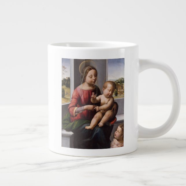 Grande Tasse Madonna et l'enfant avec Jean Baptiste (Droite)