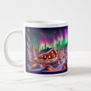 Grande Tasse Magic Winter Wonderland : Village de Père Noël