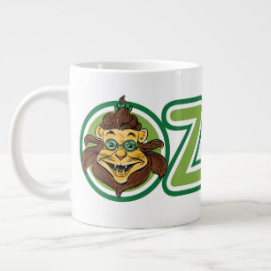 Grande Tasse Magicien d'Oz vintage, Lion dans la lettre O