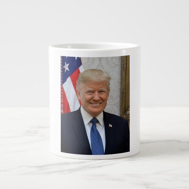 Grande Tasse Maison Blanche du président américain Donald Trump (Devant)