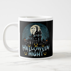 Grande Tasse Maison hantée, Soirée d'Halloween effrayante