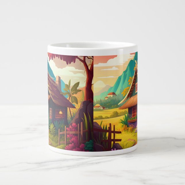 Grande Tasse Maison traditionnelle philippine-36543 (Devant)