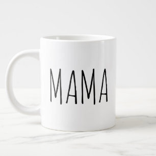 Grande Tasse "Mama" Simple Farmhouse moderne