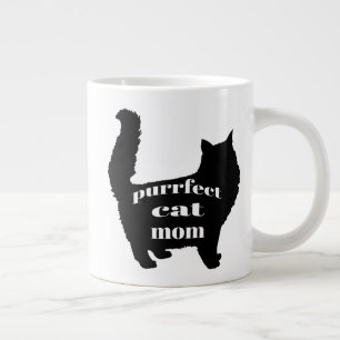 Grande Tasse Maman de chat moderne simple mignonne