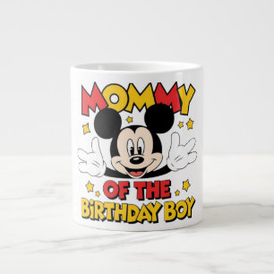 Grande Tasse Maman du garçon d'anniversaire Mignon dessin animé