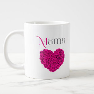 Grande Tasse Maman Floral Beau Cadeau de la Fête des Mères, d'a