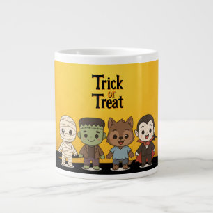 Grande Tasse Maman mignonne, Frankenstein, Dracula, loup-garou