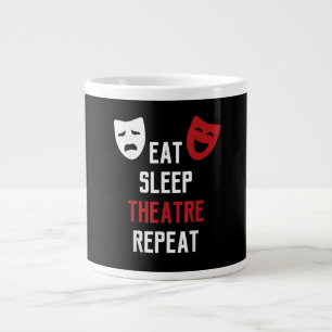 Grande Tasse Mangez le sommeil après la répétition - Musical Br