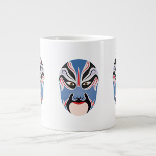 Grande Tasse Maquillage d'opéra de Pékin Lu Meng
