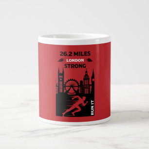 Grande Tasse Marathon Runner Londres 26.2
