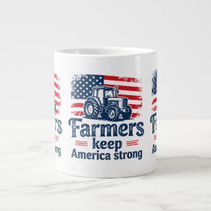 Grande Tasse Marché des agriculteurs soutenez votre éleveur de