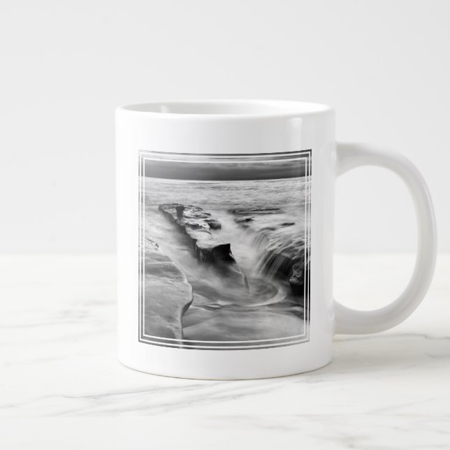 Grande Tasse Marée montante sur la plage (Droite)
