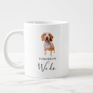 Grande Tasse Mariage de chien