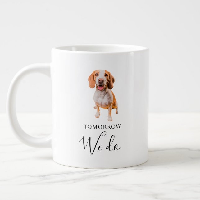 Grande Tasse Mariage de chien  (Gauche)
