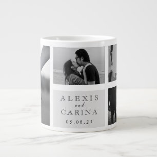 Grande Tasse Mariage photo personnalisé Couple