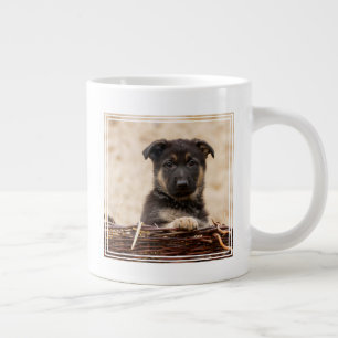 Grande Tasse Marionnette allemande en panier