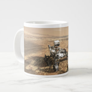 Grande Tasse Mars 2020 Rover Sur La Surface De Mars.