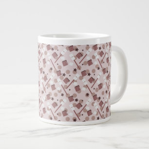 Grande Tasse Marshmallows pour S'mores de camping Biscuits Feu 