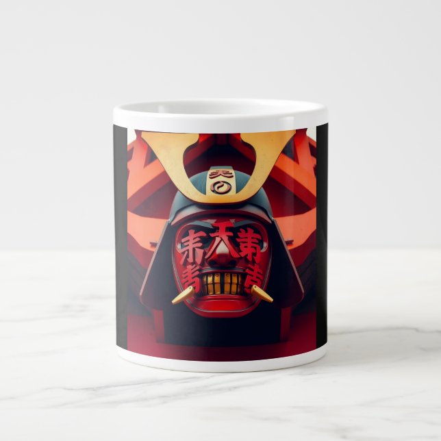 Grande Tasse Masque de samouraï (Devant)
