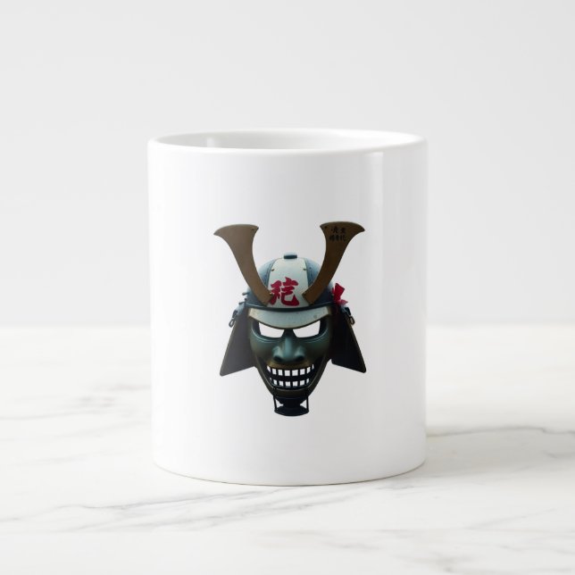 Grande Tasse Masque de samouraï (Devant)