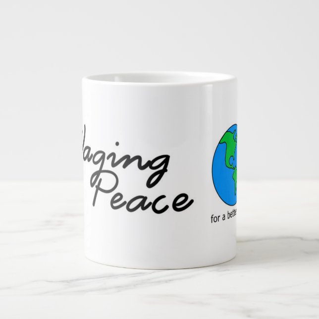 Grande Tasse Masse de Peace Earth (Devant)