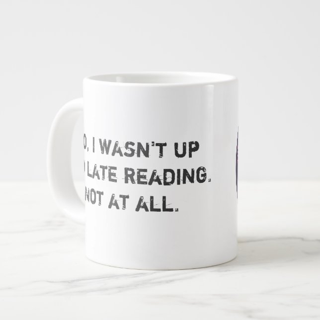 Grande Tasse Mauvaises Décisions Réserver Club Extra Large Coff (Devant gauche)