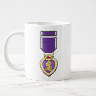 Grande Tasse Médaille Purple Heart personnalisable 590g