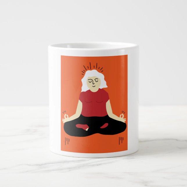 Grande Tasse Méditation transcendante (Devant)