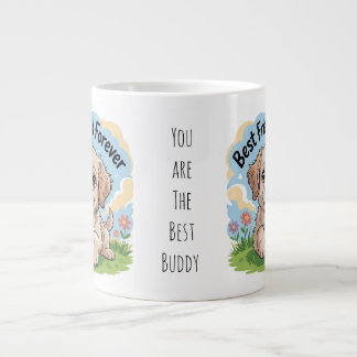 Grande Tasse Meilleur Ami Jamais mignon Chiot