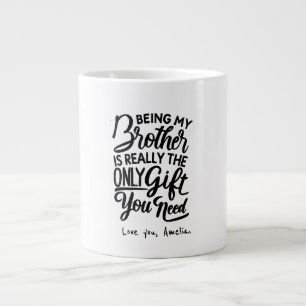 Grande Tasse Meilleur Frère du Monde   cadeau drôle pour beau-f