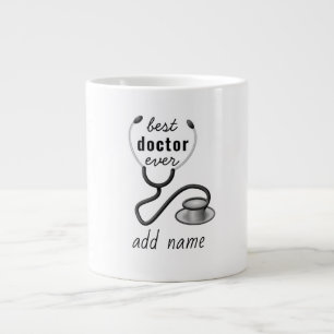 Grande Tasse Meilleur Médecin de Tous les Temps Remerciement Mé