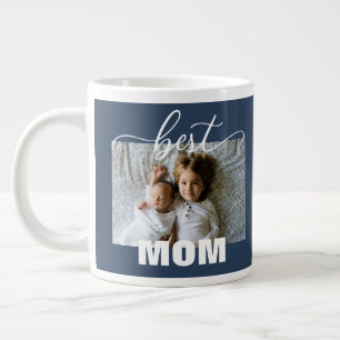 Grande Tasse Meilleur MOM Enfants Photo Fête des mères