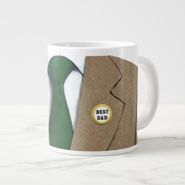 Grande Tasse Meilleur Papa (Devant droit)