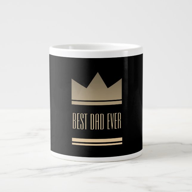 Grande Tasse Meilleur Papa du Monde (Devant)