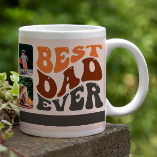 Grande Tasse Meilleur papa jamais Super de la typographie rétro