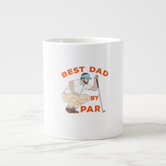 Grande Tasse Meilleur papa par rapport (Devant)